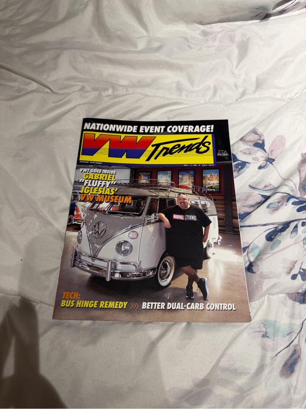 Magazine - White Cover Gabriel Iglesias
